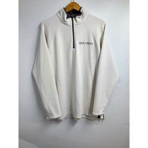 Fundamental Coast Men's 1/4 Zip San Diego Pullover Long Sleeve Sweatshirt SZ XL
